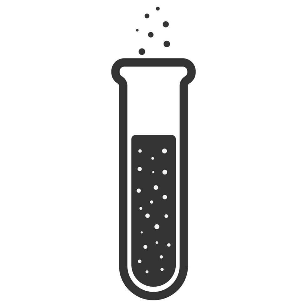 Lab flask icon. Vector illustration