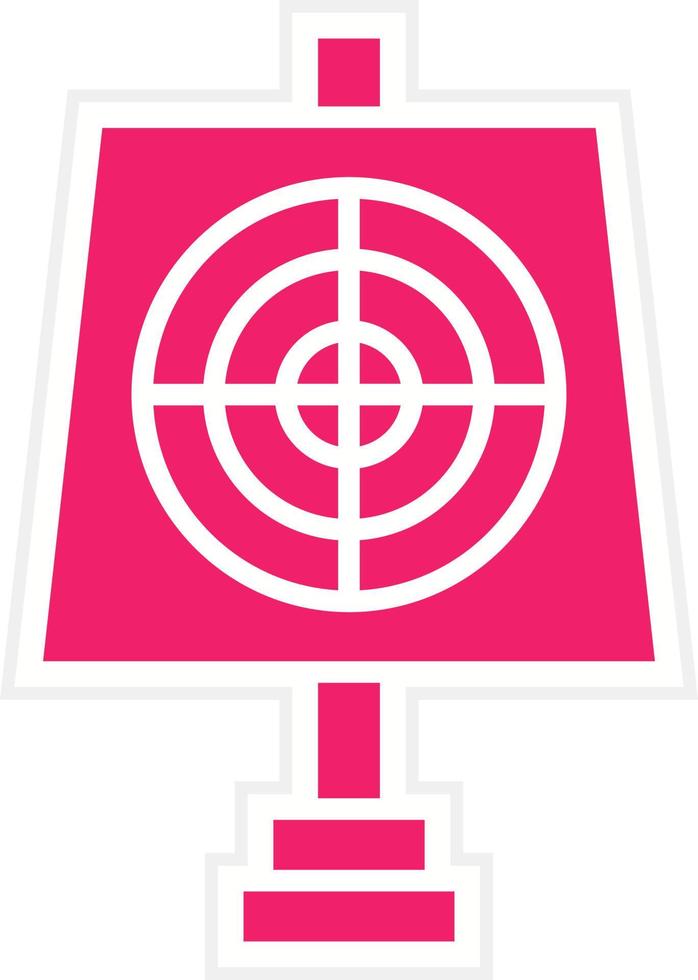 Target Vector Icon Style