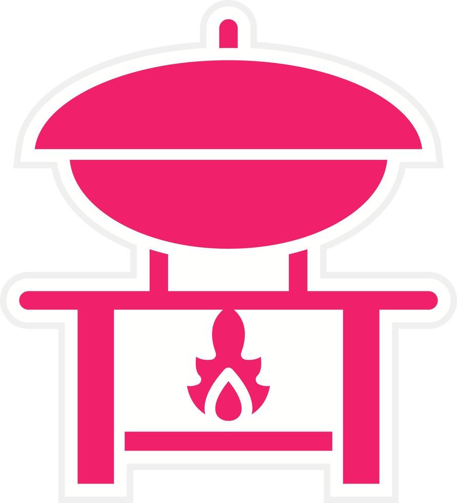 Chafing Dish Vector Icon Style