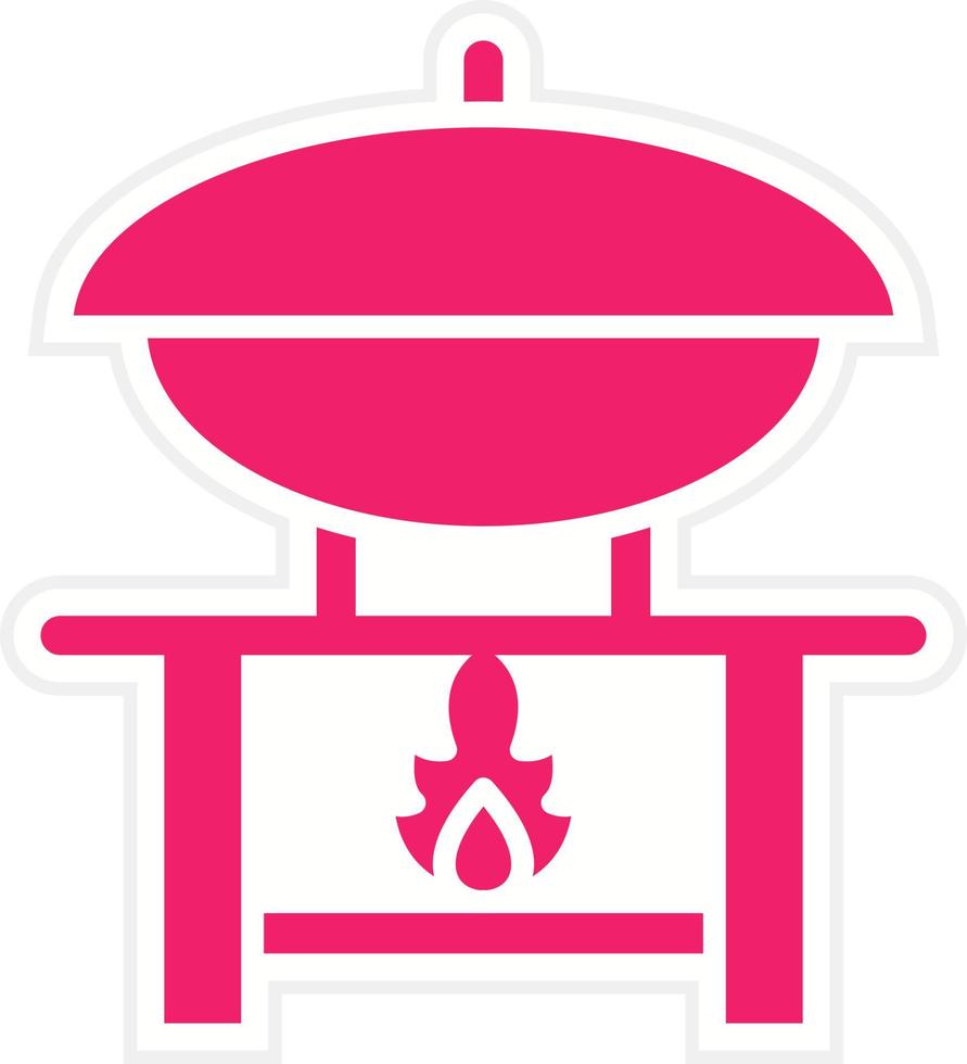 Chafing Dish Vector Icon Style