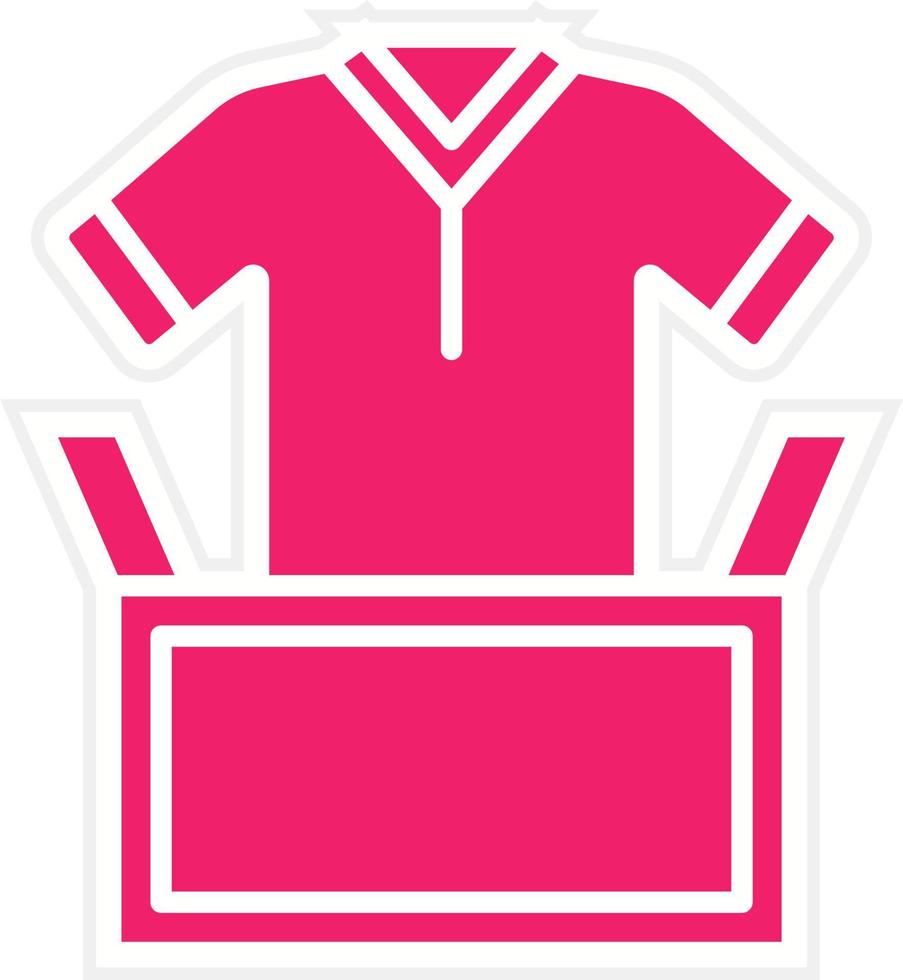 Clothes Donation Vector Icon Style
