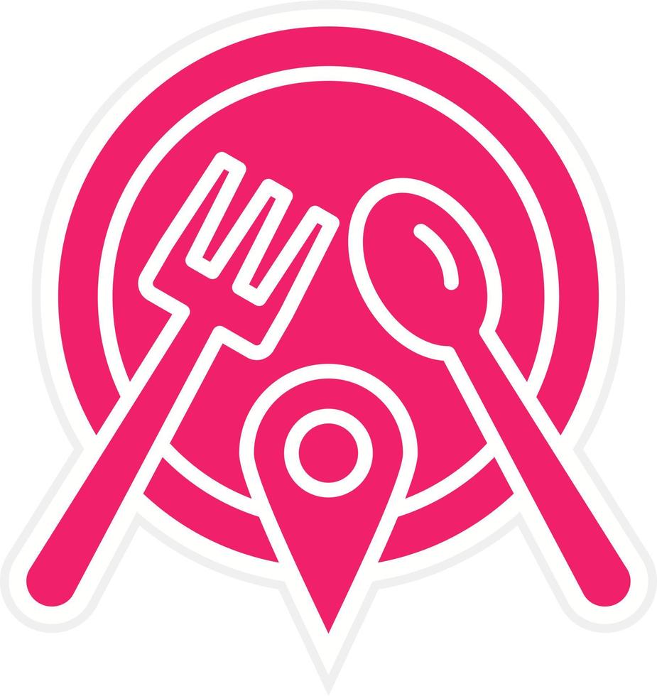 Local Cuisine Vector Icon Style