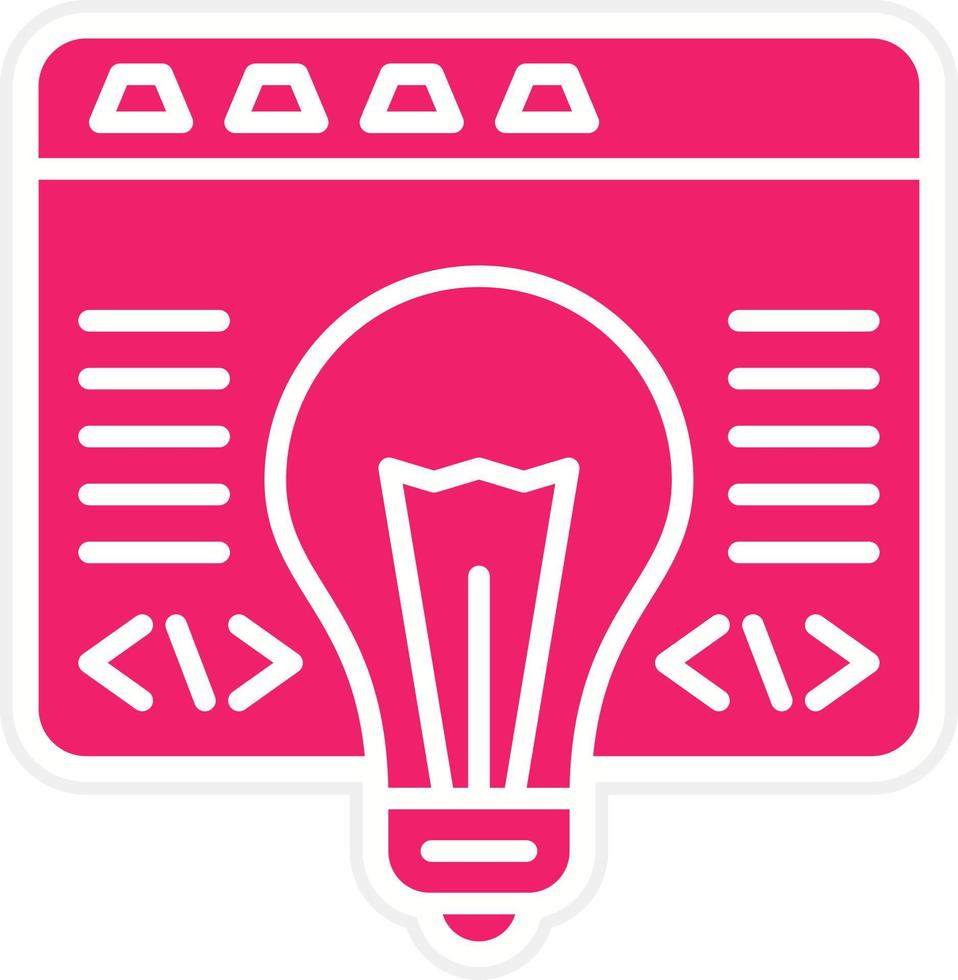 Innovation Vector Icon Style