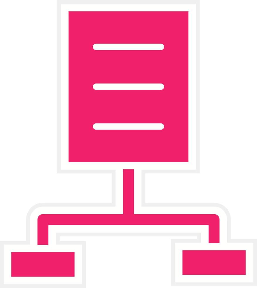 Algorithm Vector Icon Style