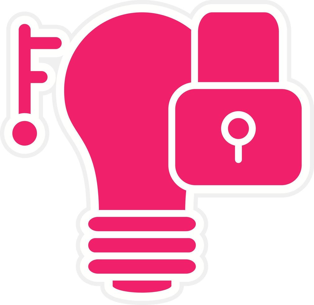 Intellectual Property Vector Icon Style