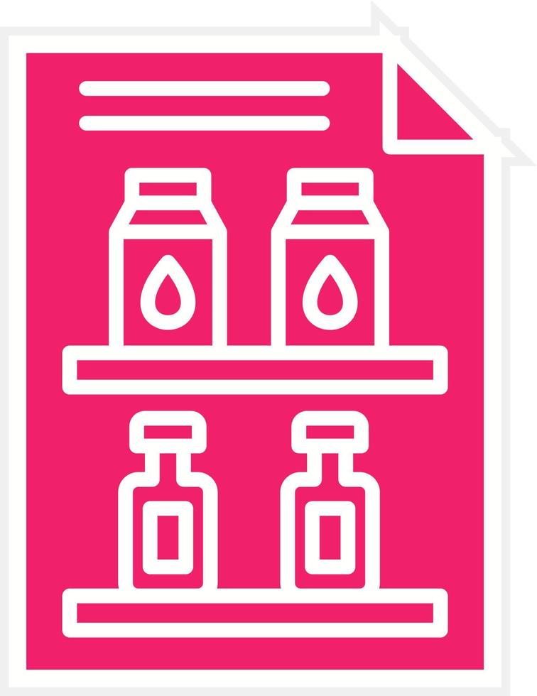 Planogram Vector Icon Style