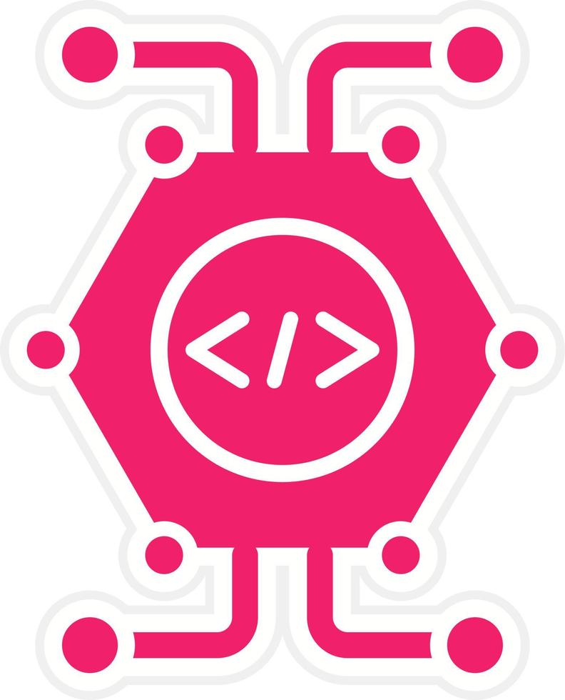 Cell Reprogramming Vector Icon Style