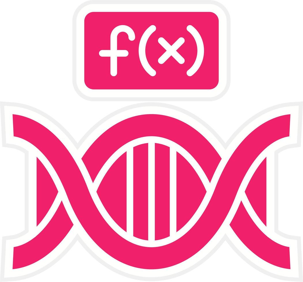 Functional Genomics Vector Icon Style