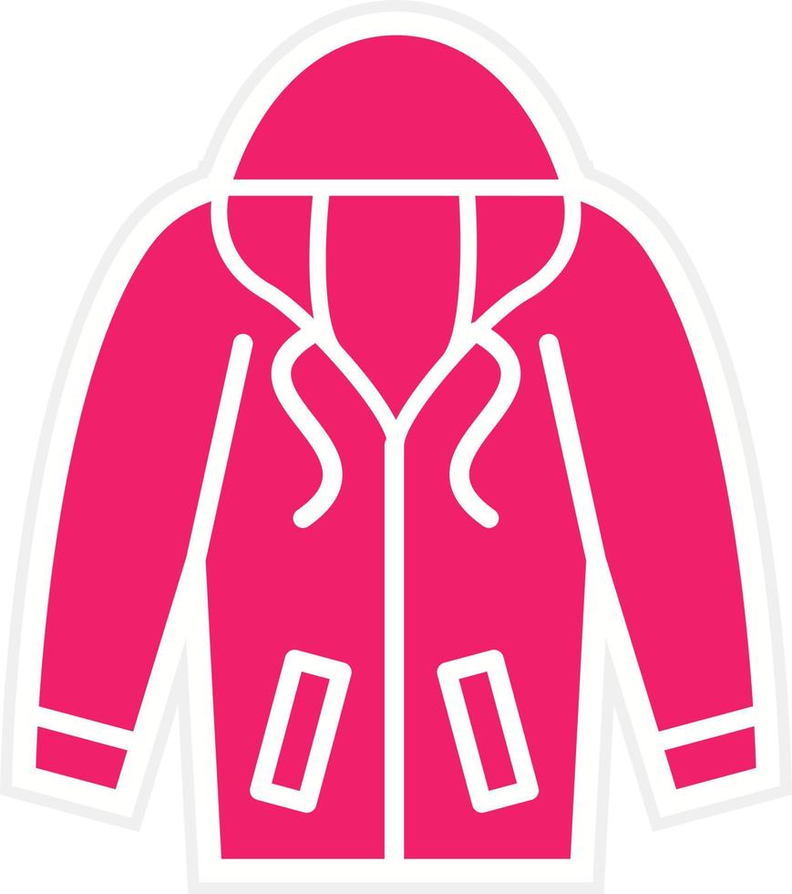 Hoodie Vector Icon Style