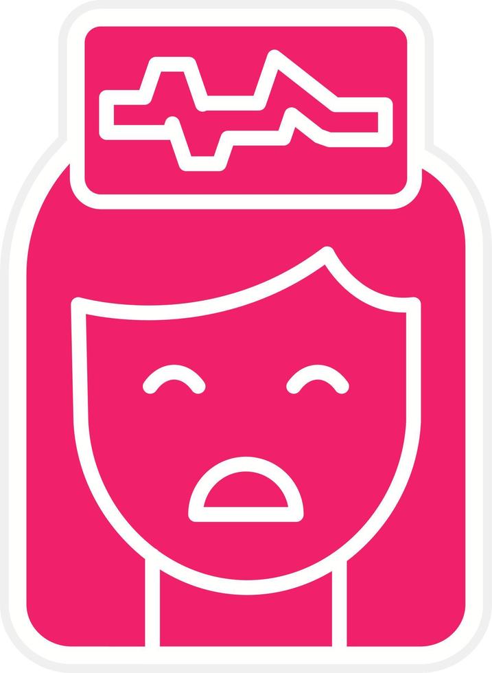 Epilepsy Vector Icon Style