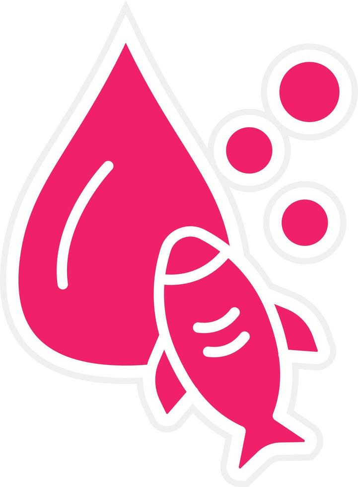 Fatty Acid Vector Icon Style