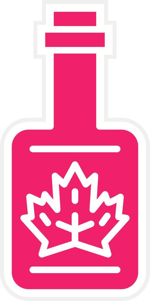 Bottle Vector Icon Style