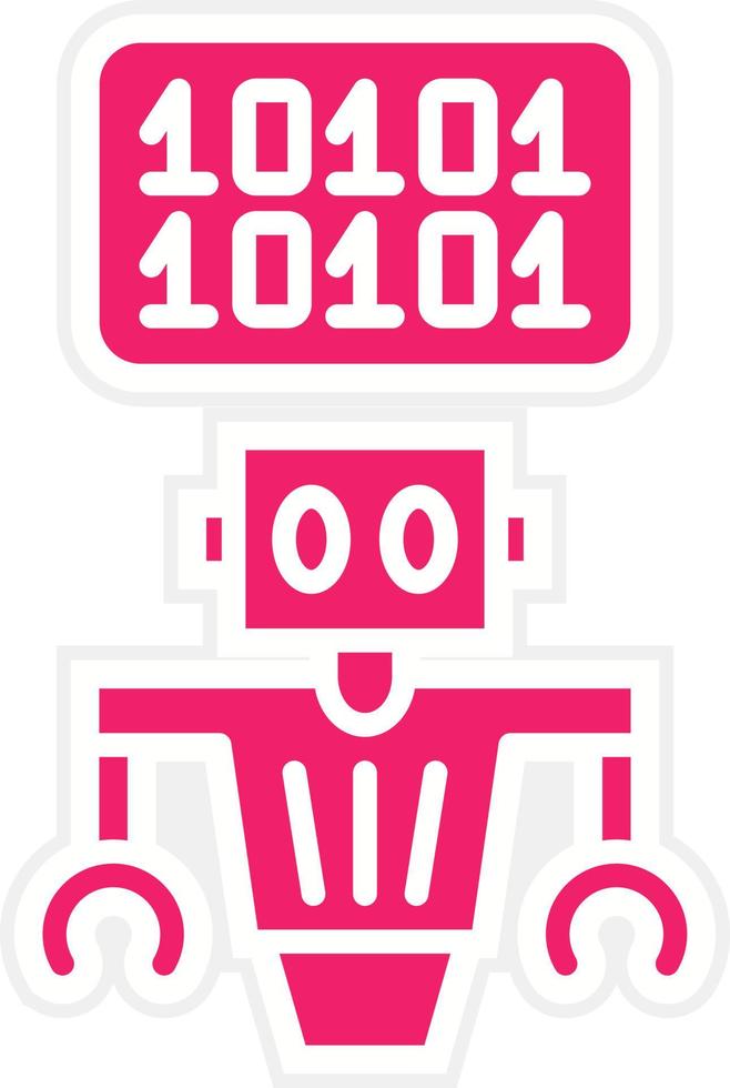 Binary Code Vector Icon Style 22433831 Vector Art at Vecteezy