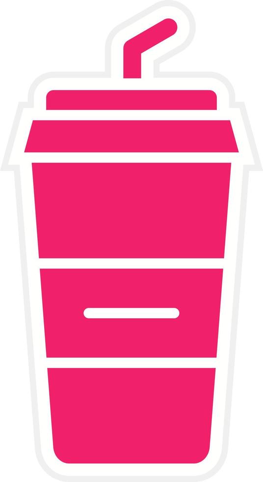 Coffee Takeaway Vector Icon Style