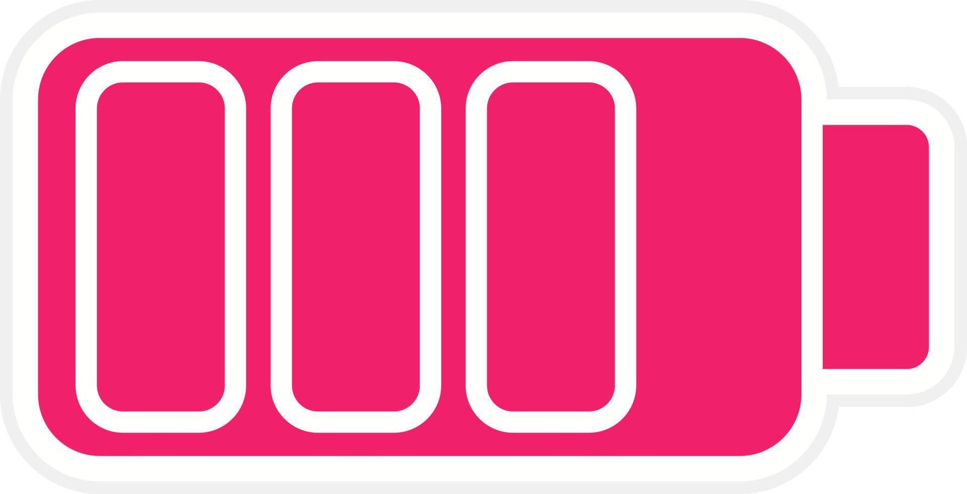 Battery Vector Icon Style