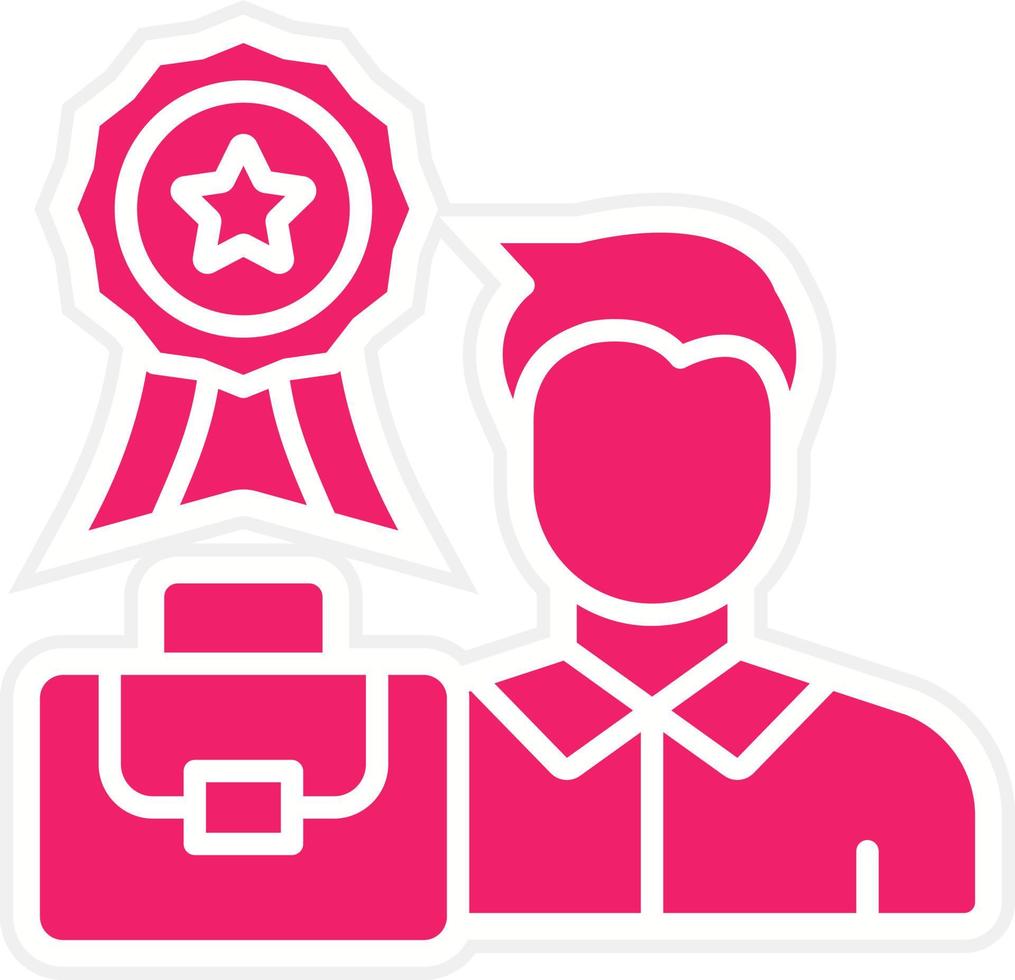 Career Expert Vector Icon Style