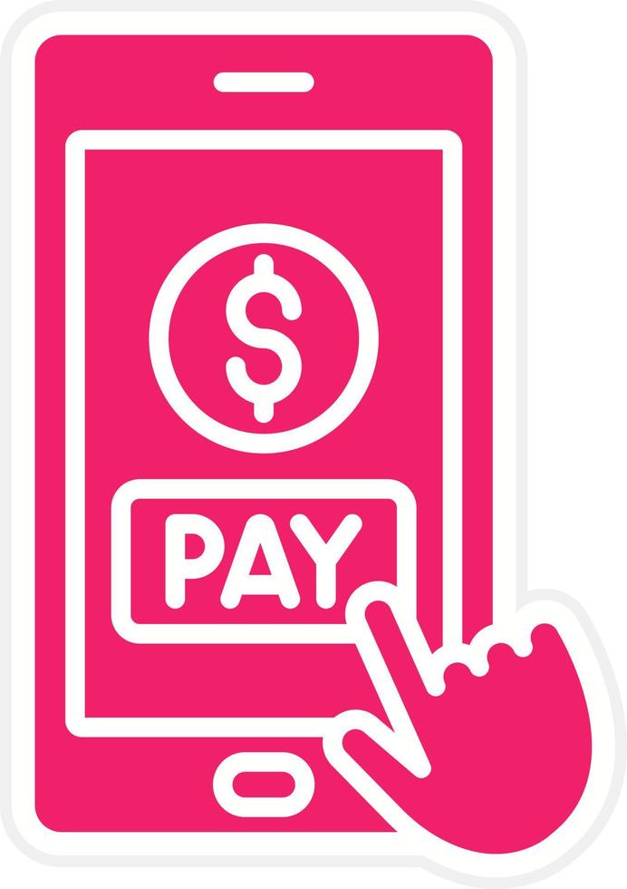 Online Payment Vector Icon Style