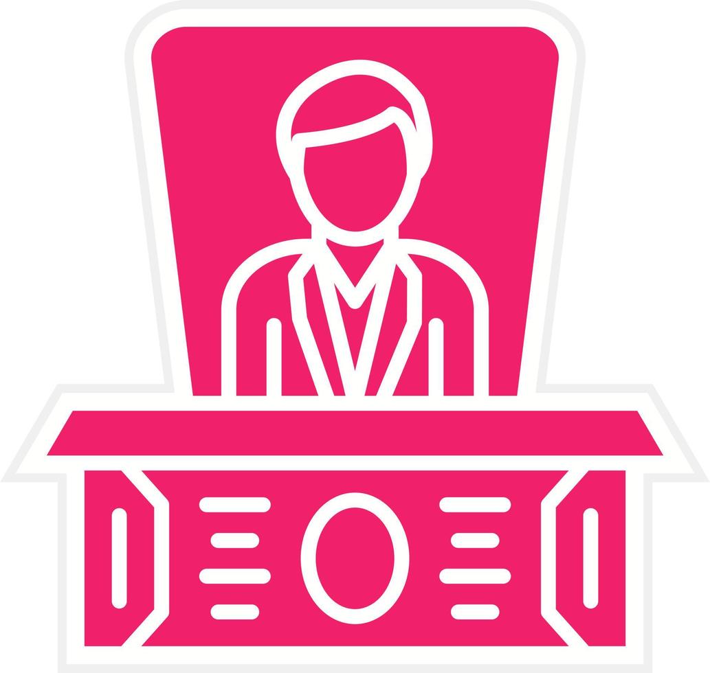 CEO Vector Icon Style