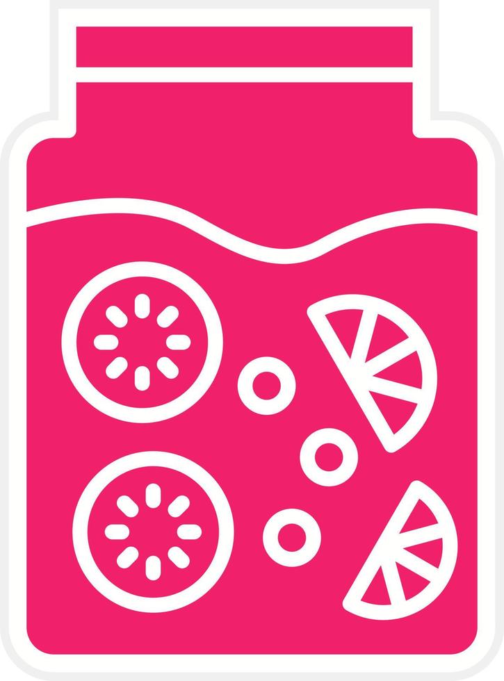 Infusion Drink Vector Icon Style