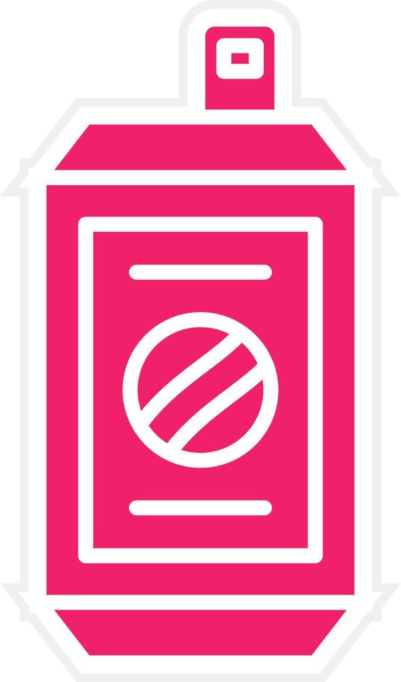 Cola Can Vector Icon Style