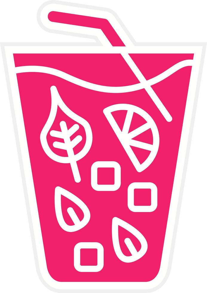 Mojito Vector Icon Style