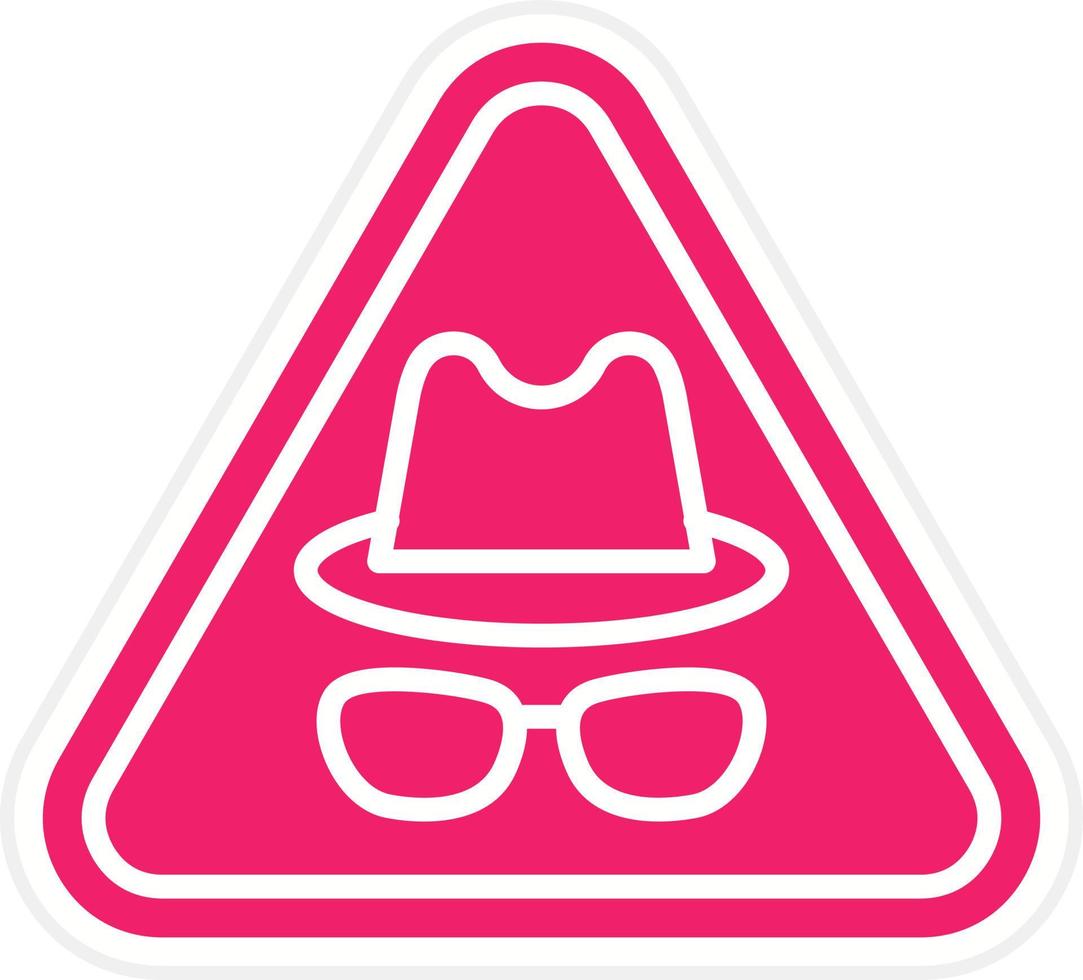Fraud Alert Vector Icon Style