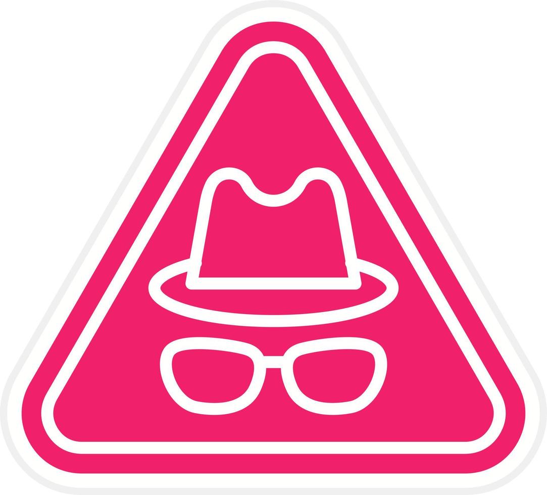 Fraud Alert Vector Icon Style