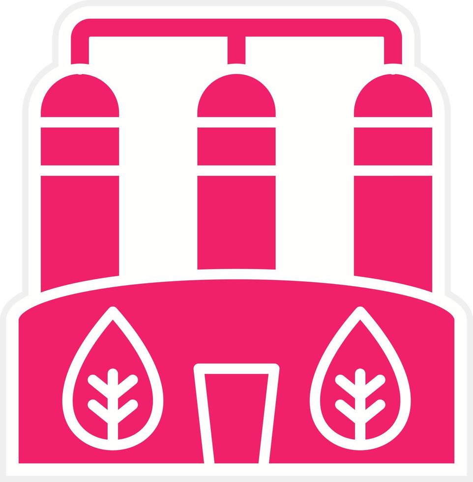 Biogas Vector Icon Style