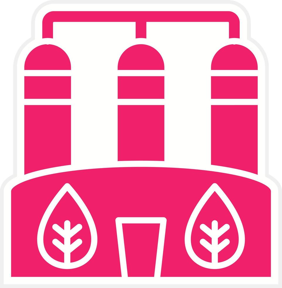 Biogas Vector Icon Style