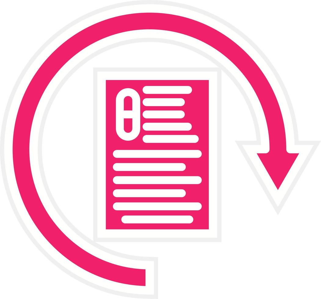 Automatic Refills Vector Icon Style