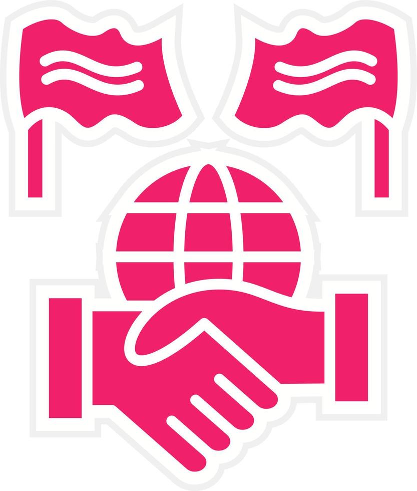 Supported Countries Vector Icon Style