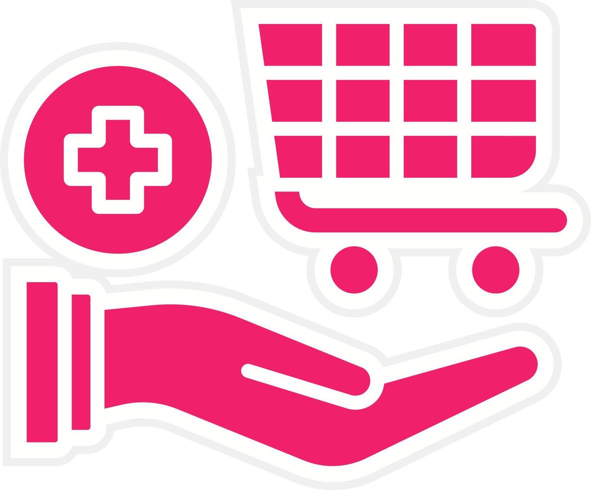 Medical Ecommerce Provid Vector Icon Style