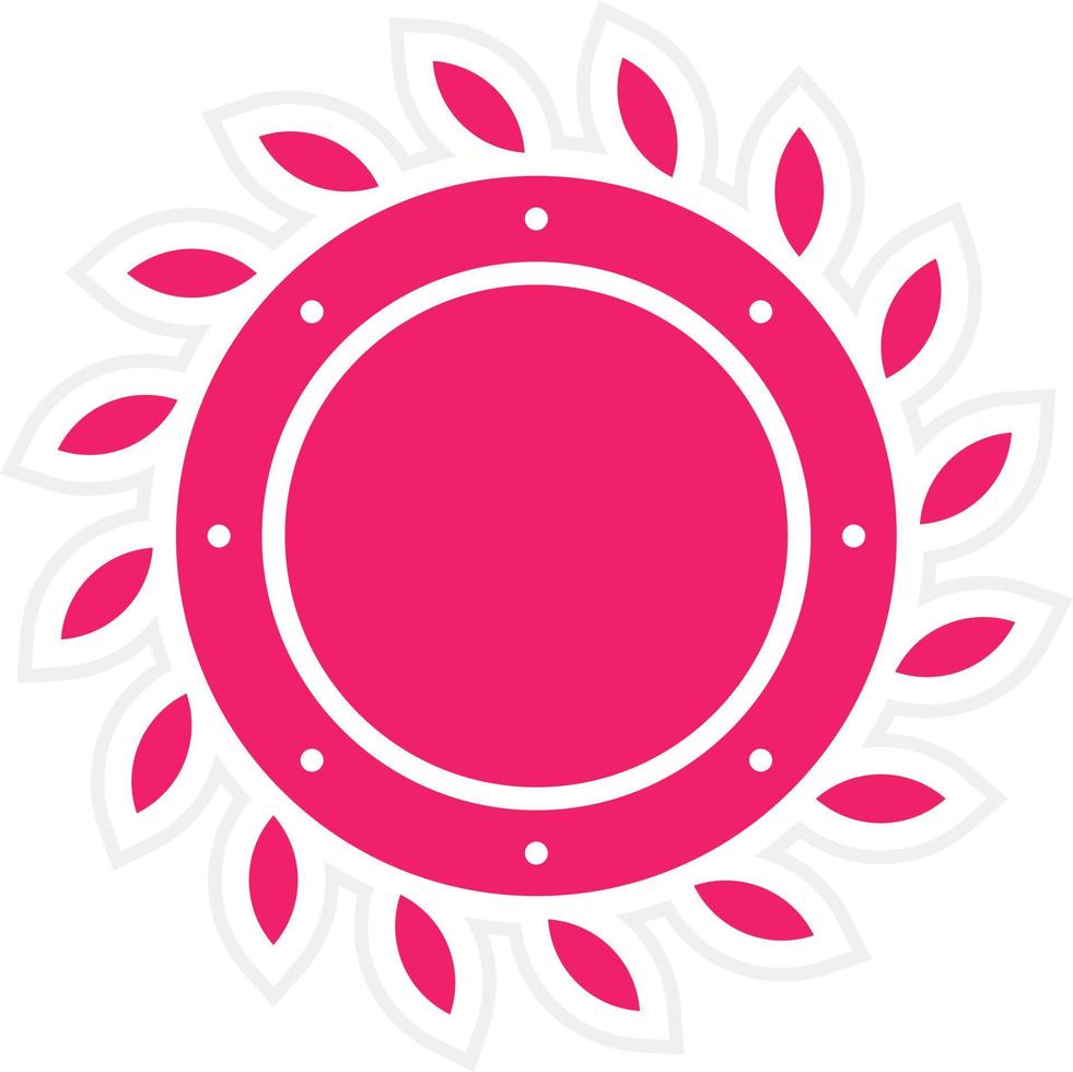 Wreath Vector Icon Style