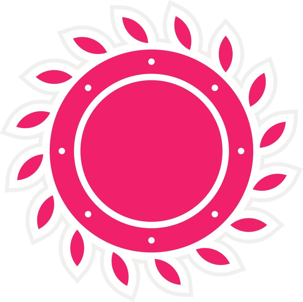 Wreath Vector Icon Style