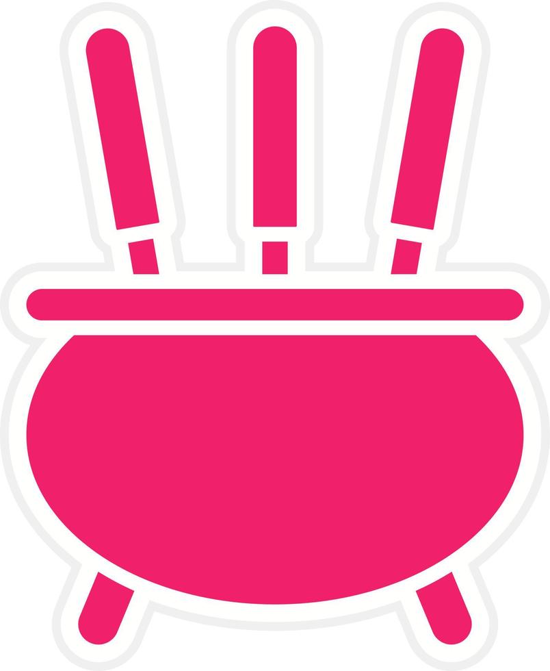 Incense Vector Icon Style
