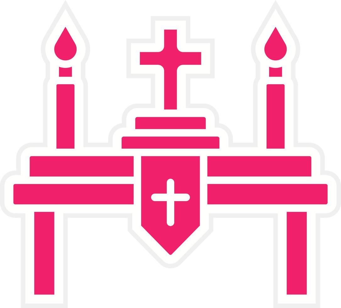 Altar Vector Icon Style