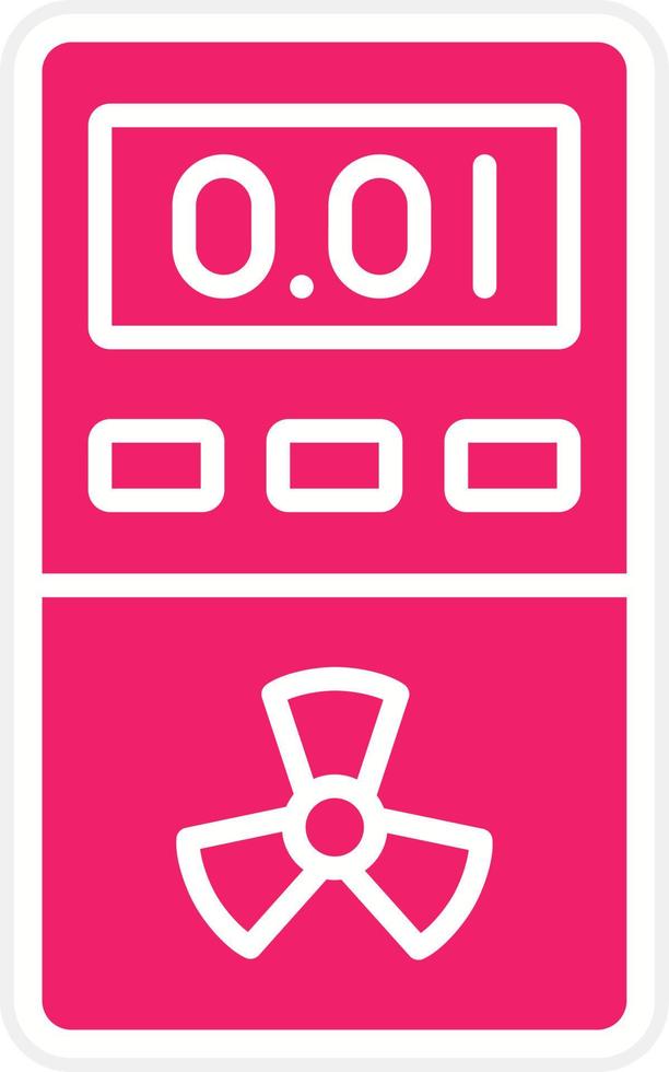 Dosimeter Vector Icon Style