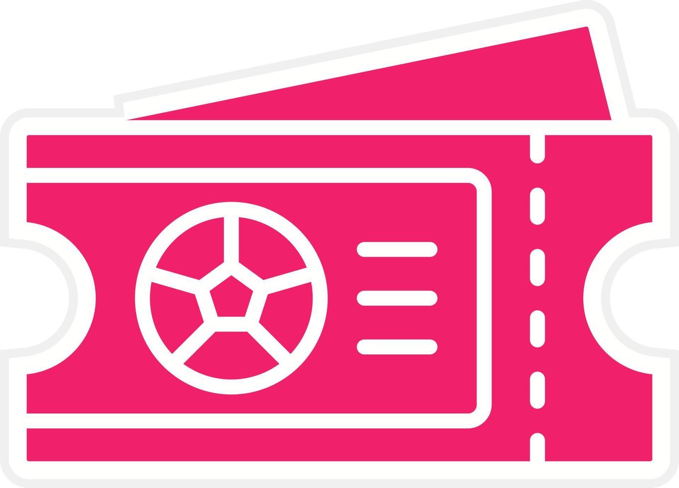Tickets Vector Icon Style