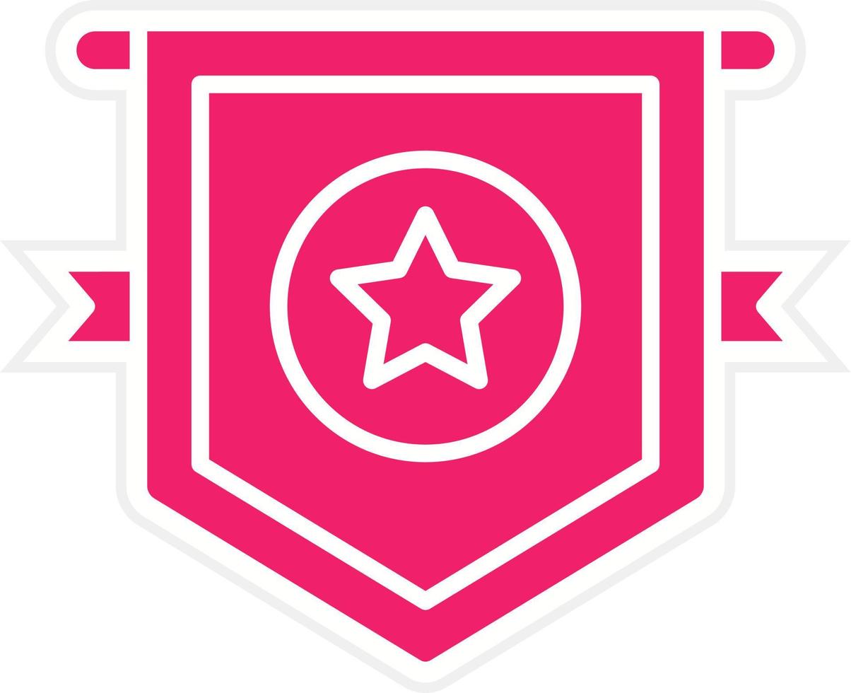 Pennant Vector Icon Style
