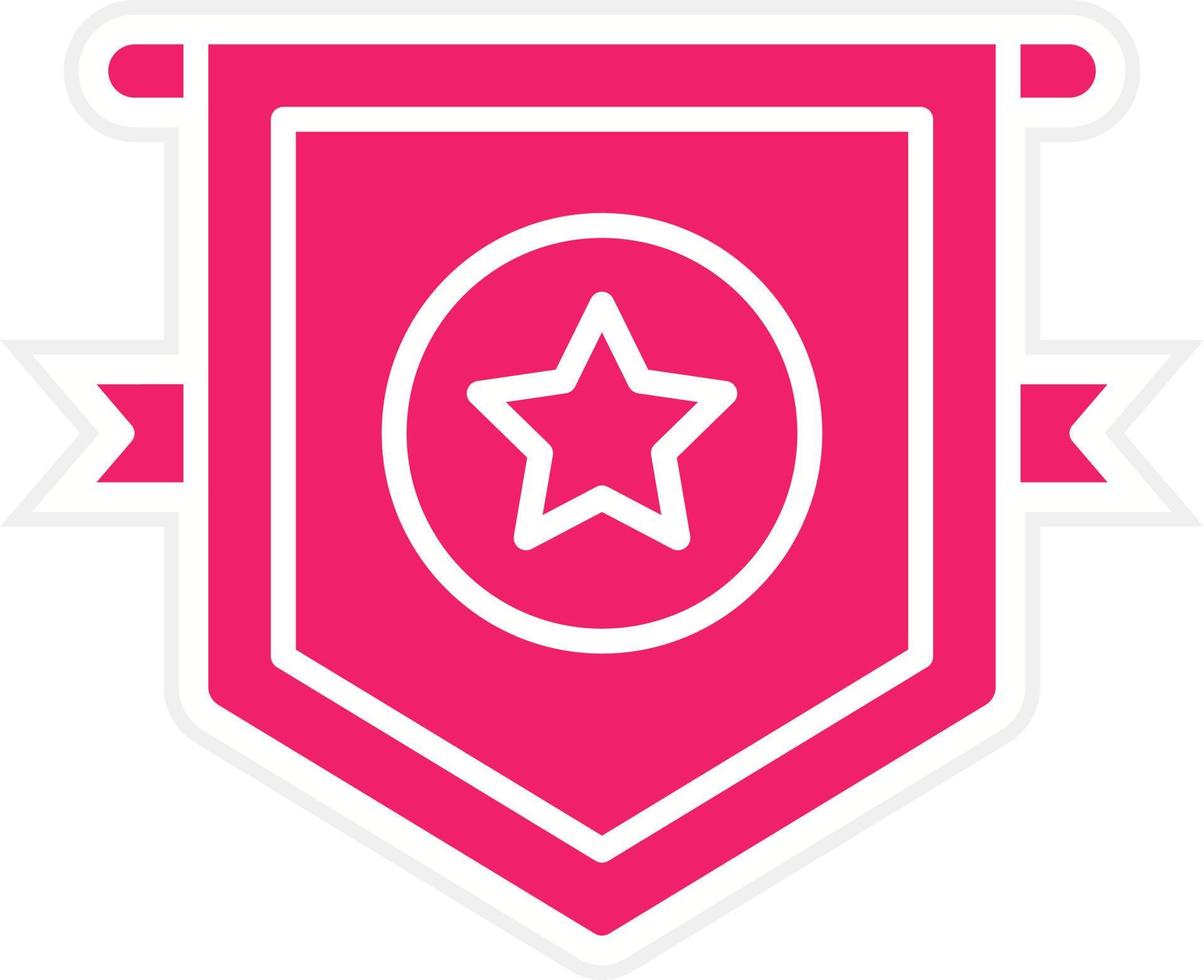 Pennant Vector Icon Style