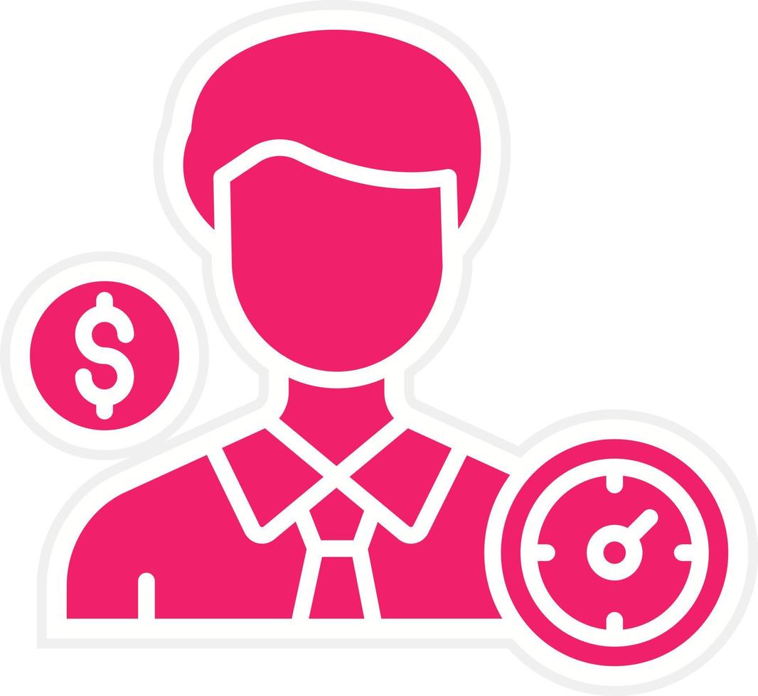 Performance Marketer Vector Icon Style