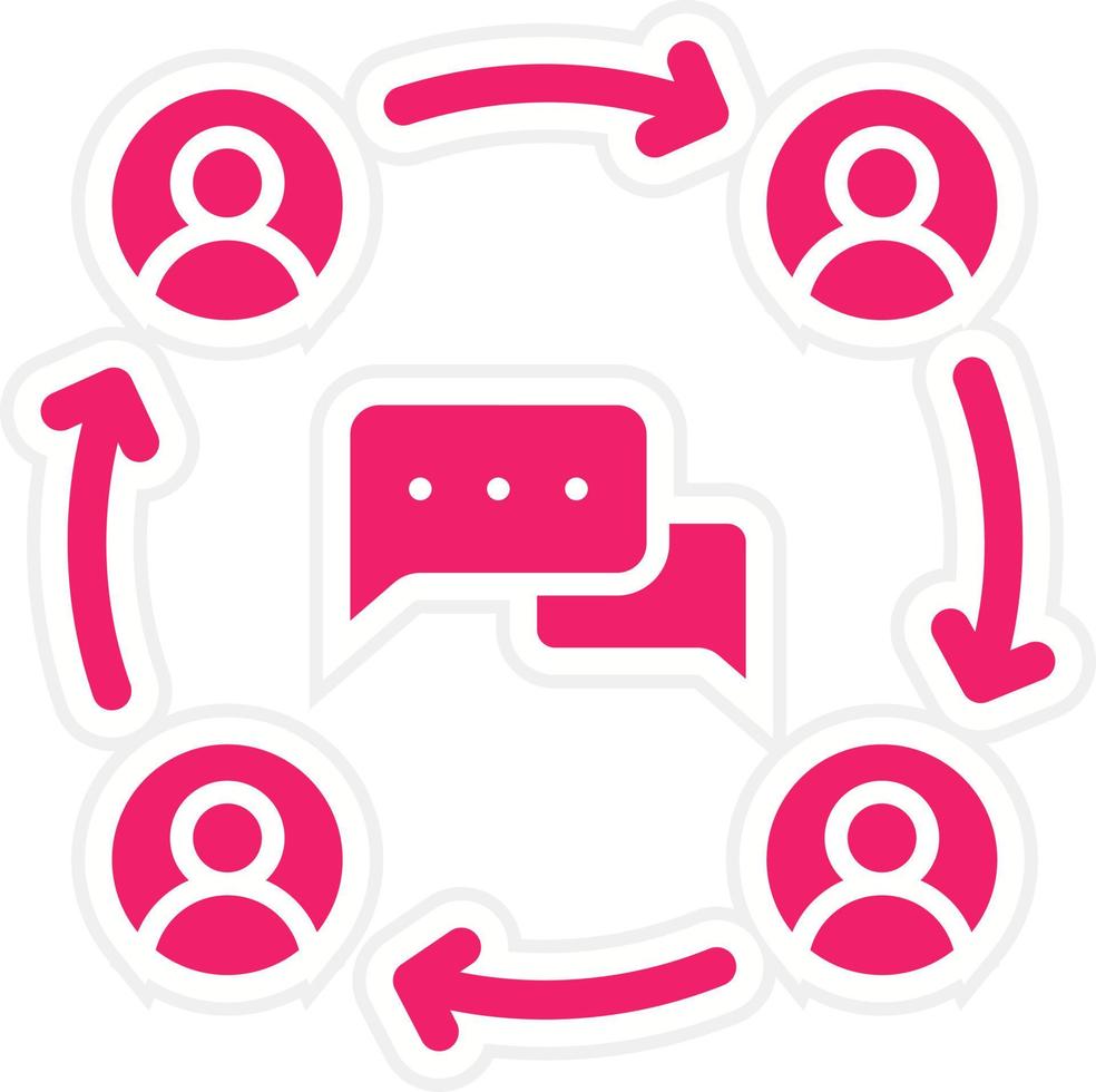 Community Vector Icon Style
