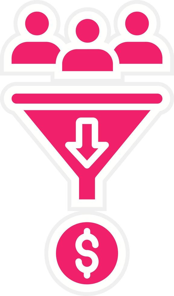 Lead Generation Vector Icon Style