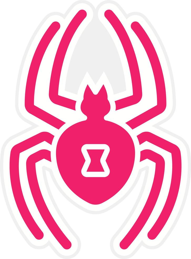 Widow Vector Icon Style