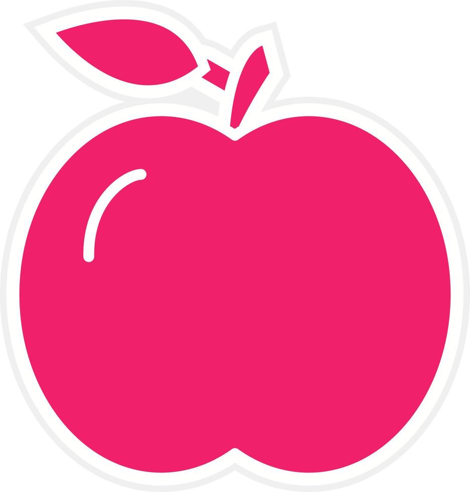 Apple Vector Icon Style