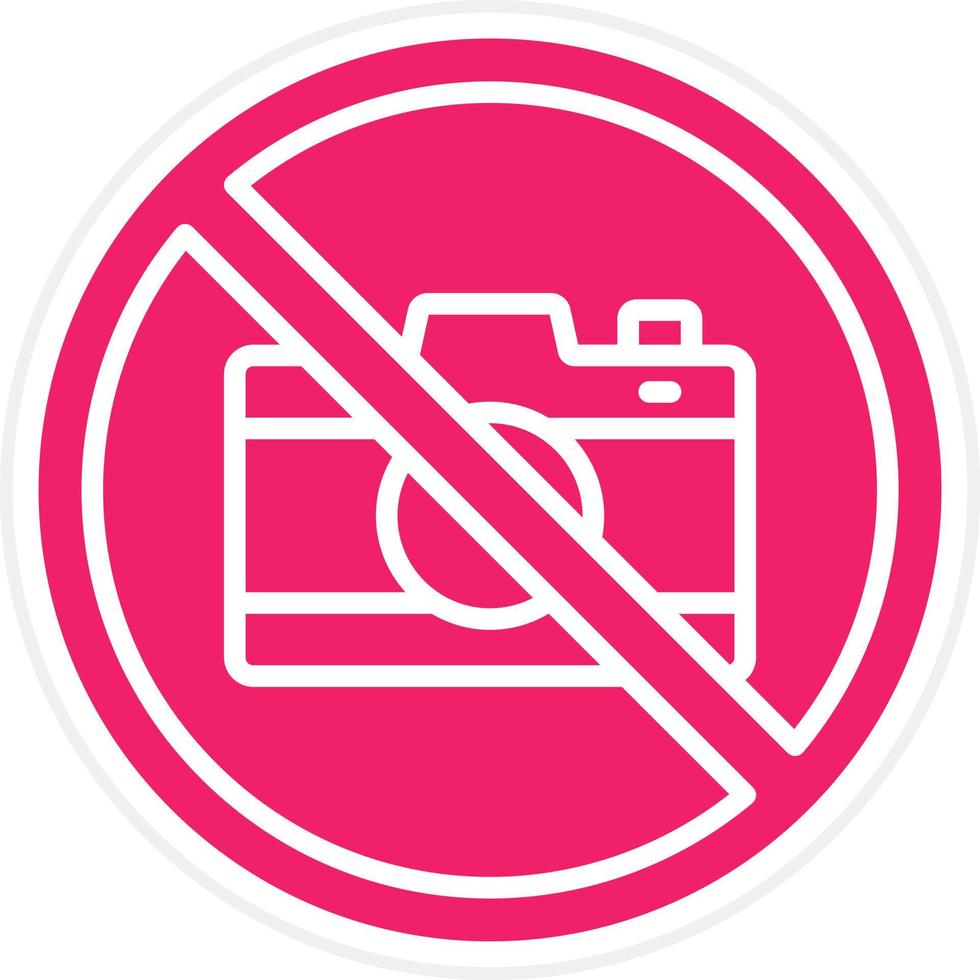 Forbidden Items Vector Icon Style