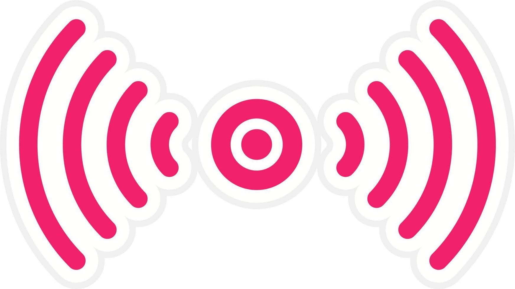 Motion Sensor Vector Icon Style