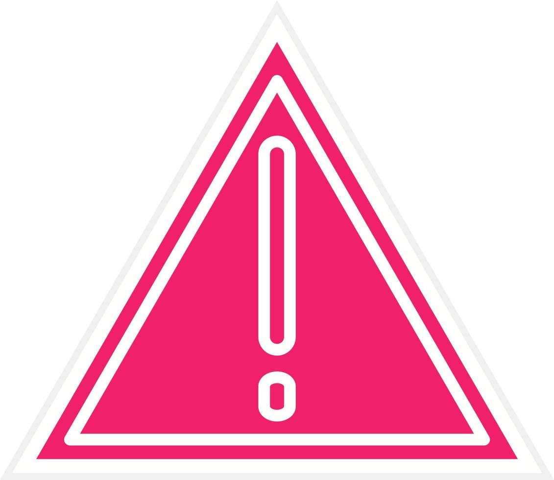 Caution Vector Icon Style