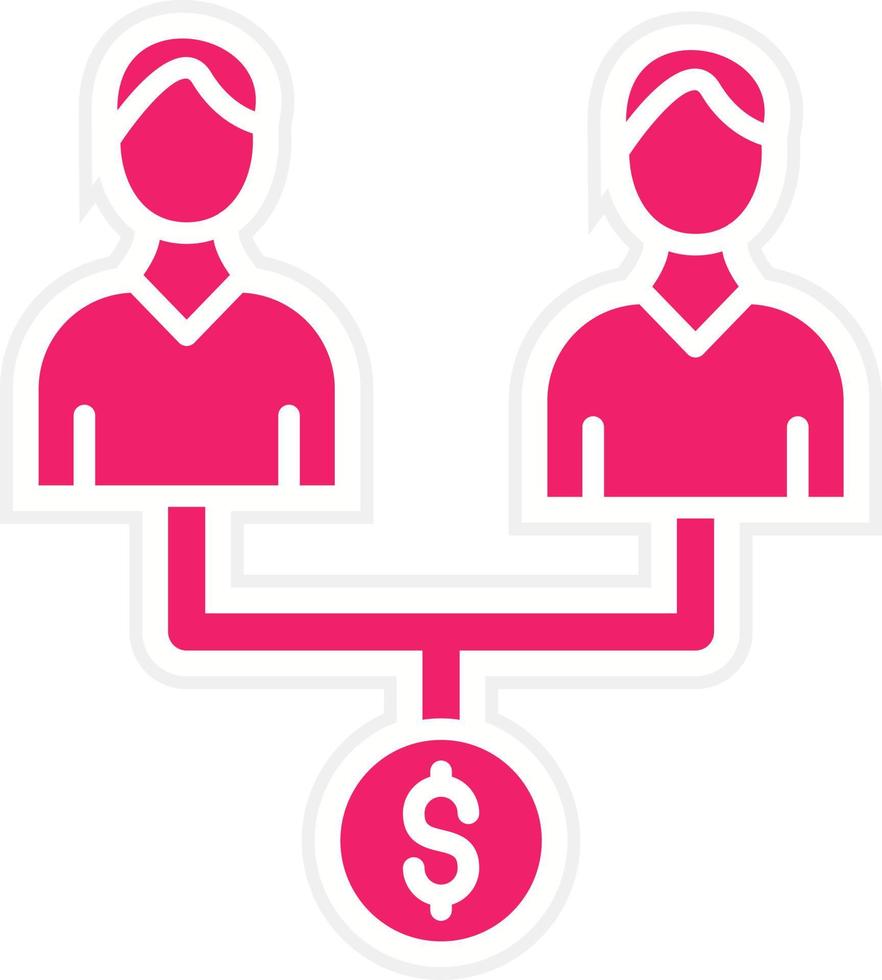 Mutual Funds Vector Icon Style