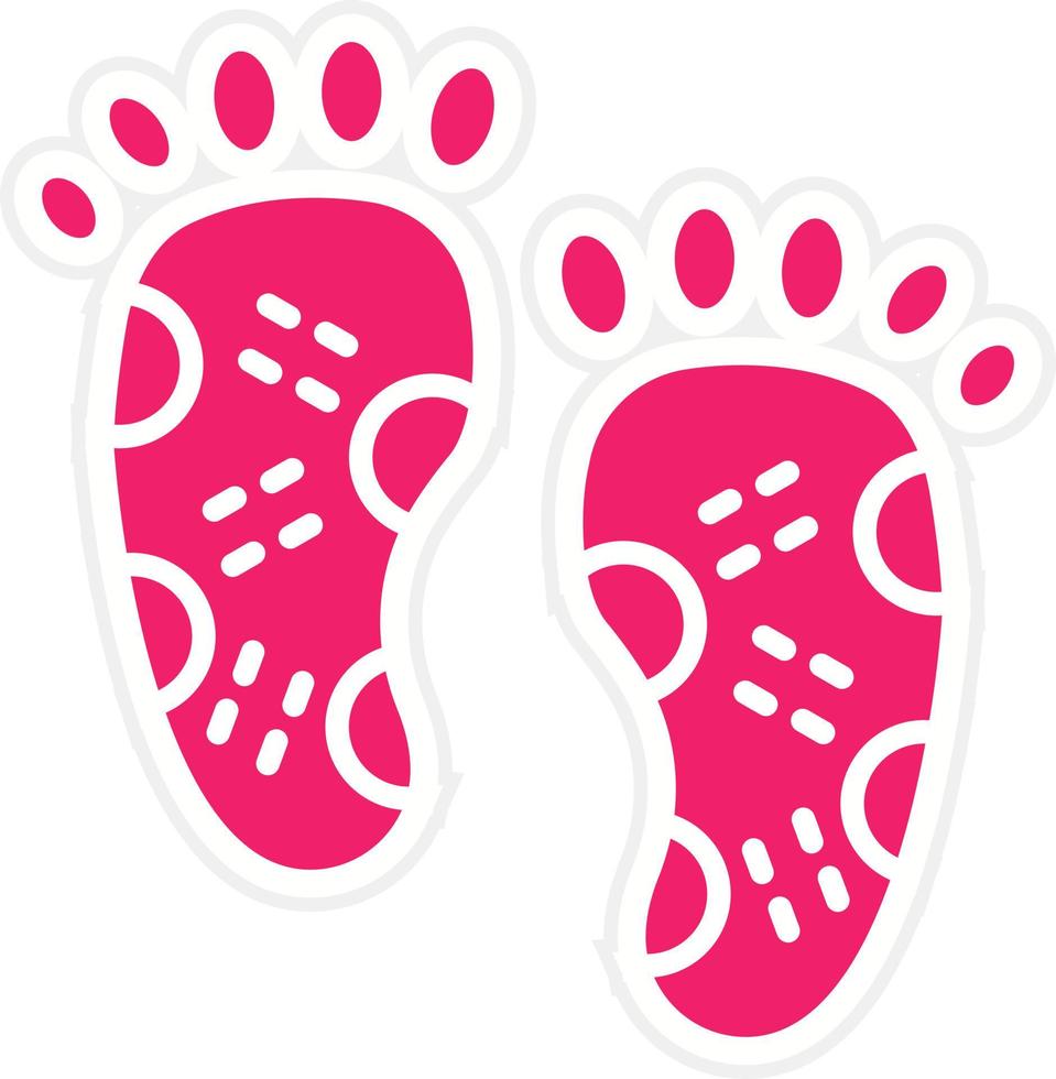 Reflexology Vector Icon Style